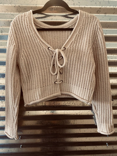 Back Tie Cream