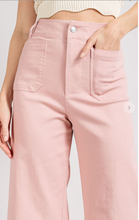 Wide Leg Dusty Pink Pant