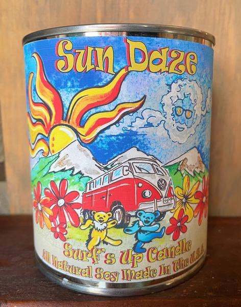 Grateful Dead Inspired Bus - Sun Daze Pint