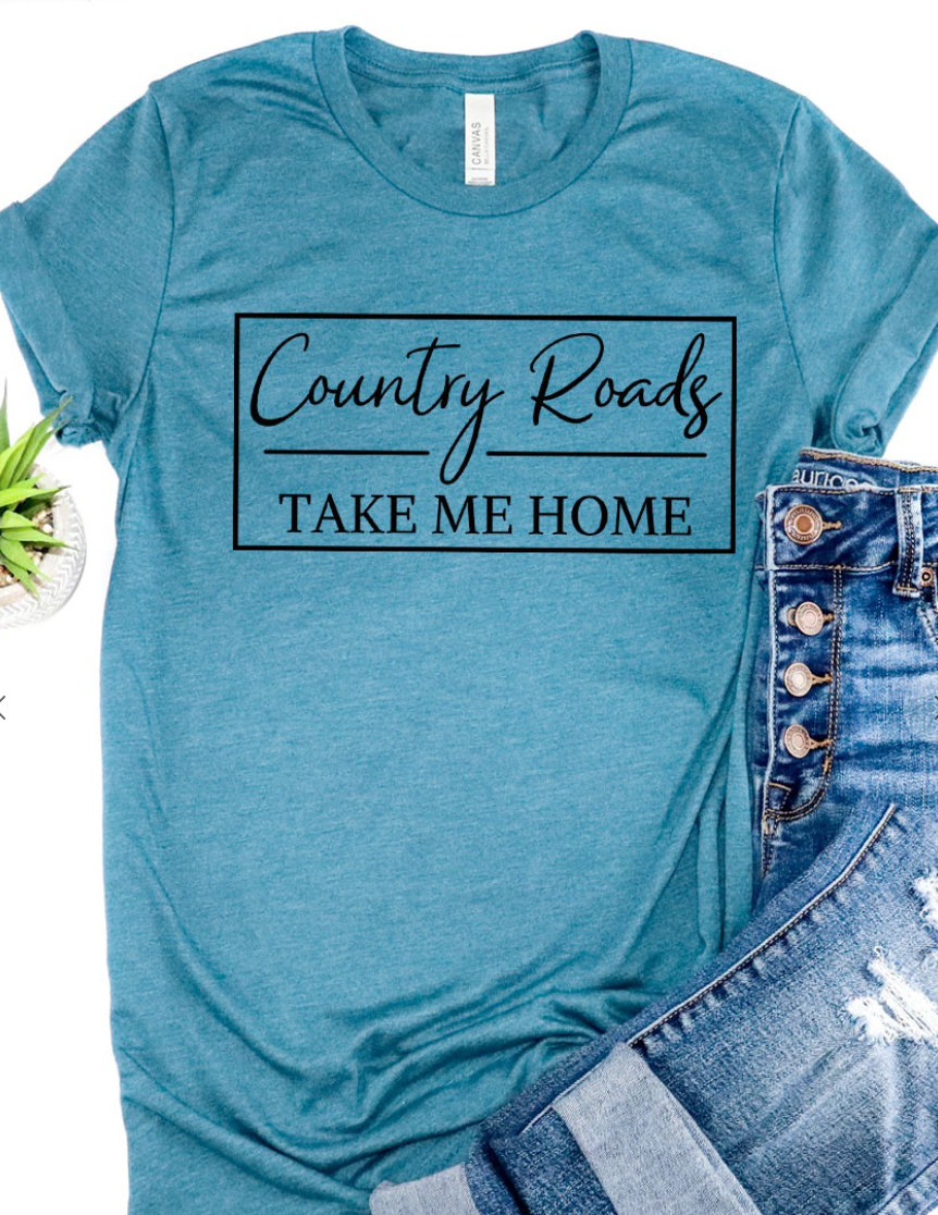 Country Roads Teal