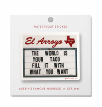 Sticker El Arroyo