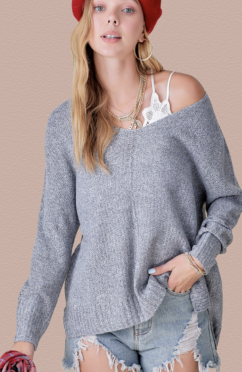Winnie Sweater Light Grey