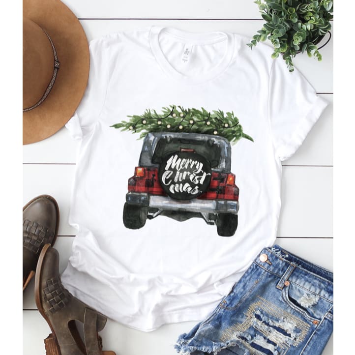Christmas Jeep - The GyPsY Barn Boutique