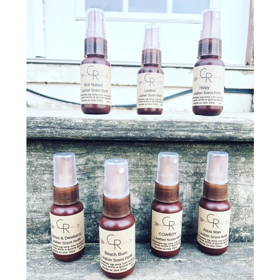 Leather Car Scent Refreshers - The GyPsY Barn Boutique