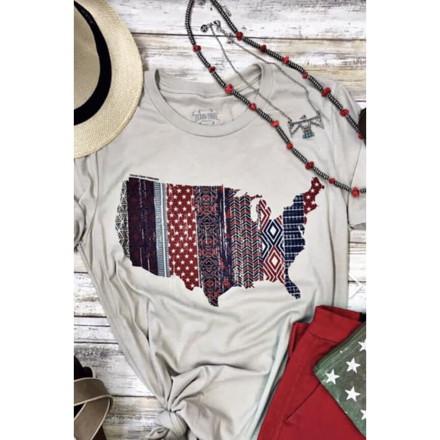 Stars and Stripes Tee - The GyPsY Barn Boutique
